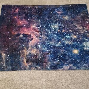 Galaxy Print Tapestry